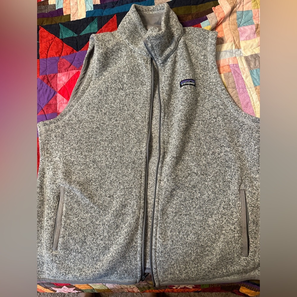 Patagonia Women's Gray Fleece Vest